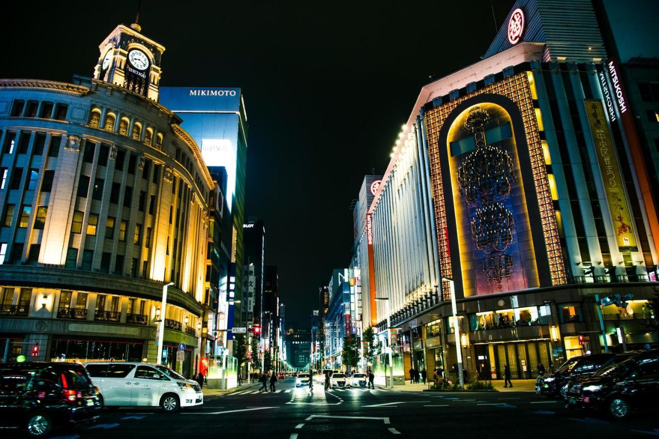Hotel Grandbach Tokyo Ginza Экстерьер фото